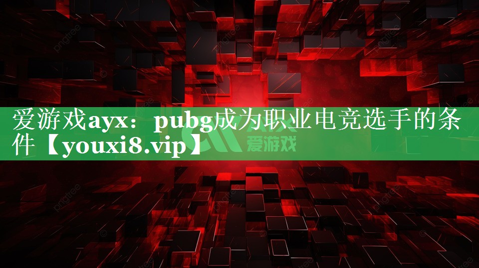 爱游戏ayx：pubg成为职业电竞选手的条件